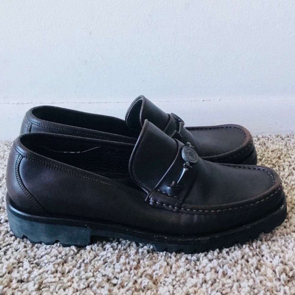 Salvatore ferragamo Moccasin Brown Leather Shoes - Picture 3 of 8